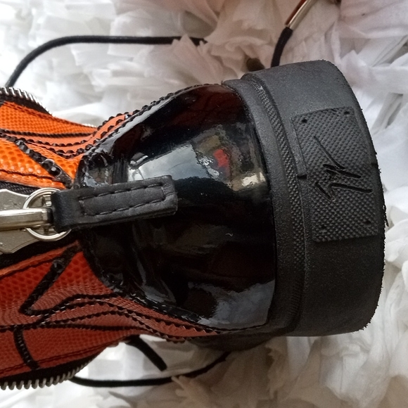 ❌SOLD❌ Giuseppe Zanotti High Top Basketball Sneakers US 8 EUR 41 RARE! 🏀 ❌SOLD❌ - Picture 14 of 16